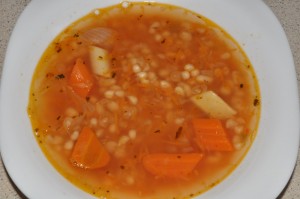 Supa de fasole cu tarhon
